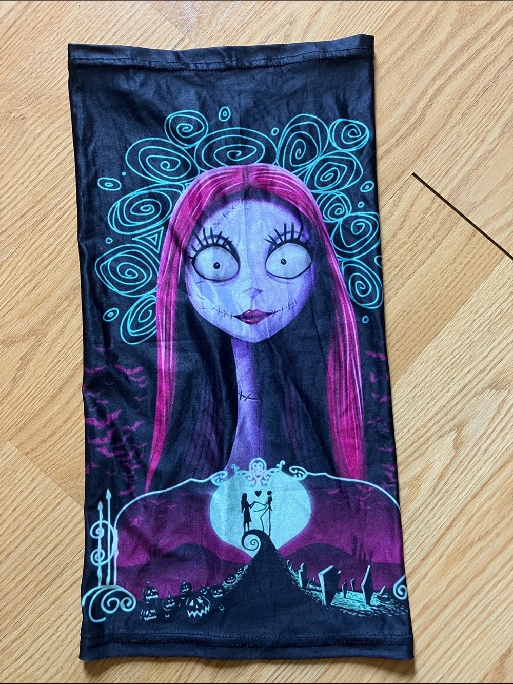 Themed Purple & Pink Sally face mask